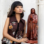 Virgin Mother Mary Hand-carved Teakwood Sculpture Art | Gift