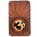 Simply Awesome. This is a one-off Carved Wooden Wall Art handmade and hand-painted with some eye-catching results. Om Mantra - the most powerful mantra for inner consciousness in Yoga Hinduism