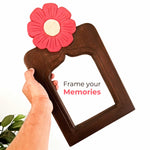 Antique Style Picture Frame - Handmade Carved Wooden Wall Art Gift