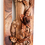 This is a stunning Carved Wooden Wall Art handmade with some eye catching results. This drift wood flowers are patiently hand carved and will undoubtedly look stunning in any décor. Driftwood Roses Gift