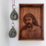 Hand Carved Wooden Lord Jesus - Religious Vatican Christian Art Sculpture
