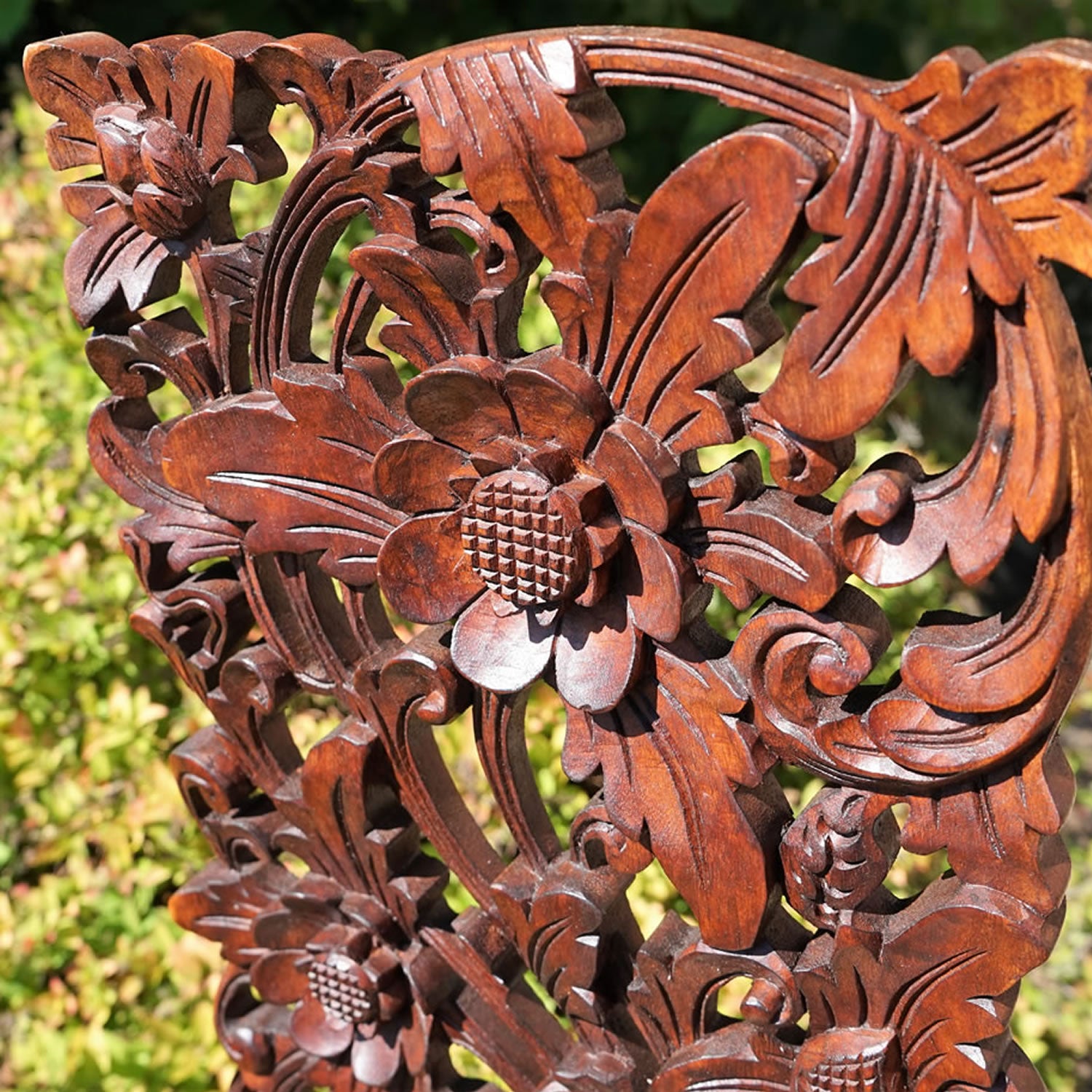 Lotus Wide Rectangular Decorative Panel - Easternada