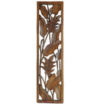 Handmade Carved Wooden Decorative Wall Art Panel - Easternada